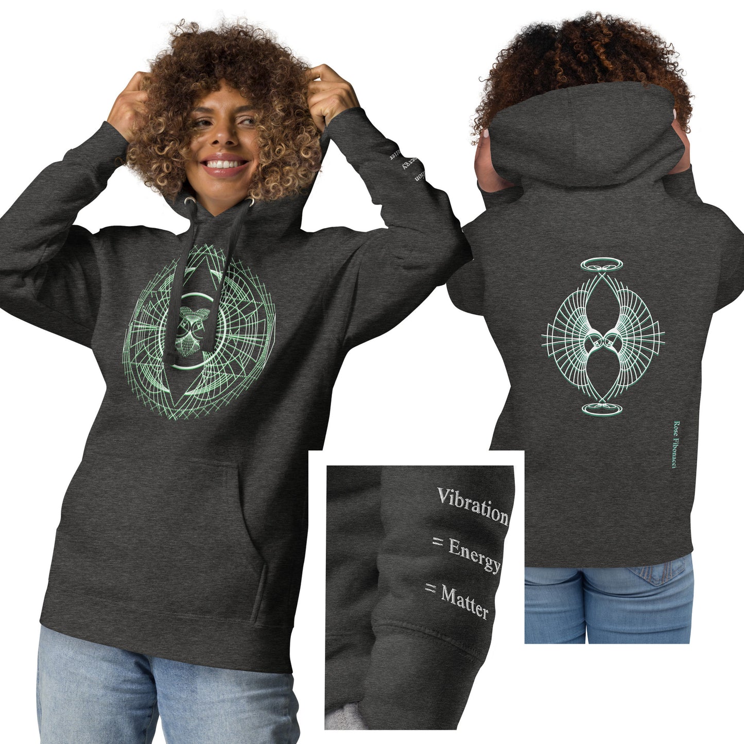 Unisex "Vibration = Energy = Matter" Hoodie