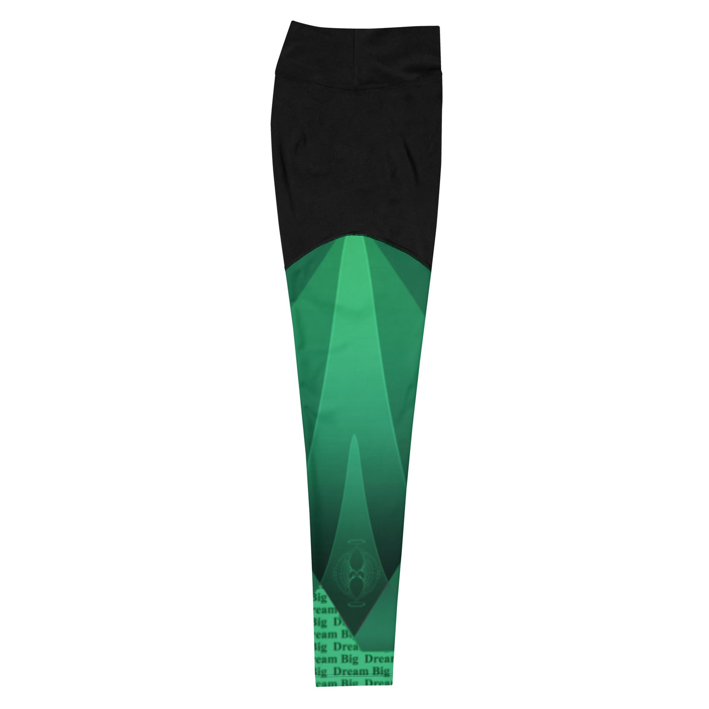 "Dream Big" Sports Leggings