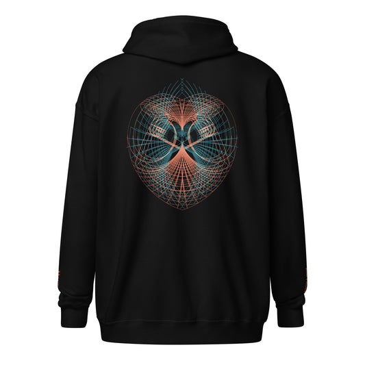 Live in Harmony zip up Hoodie